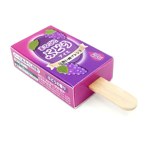 Sakamoto : Grape Ice Block Eraser - Large!  *scented!*