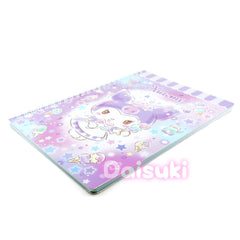 Sanrio - Kuromi Ice Cream Shop A5 Lined Notebook (soft cover)