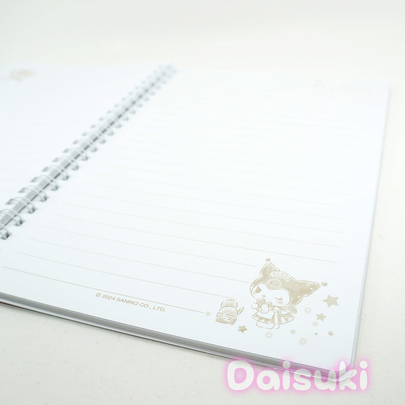 Sanrio - Kuromi Ice Cream Shop A5 Lined Notebook (soft cover)