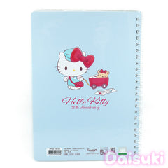 Sanrio - Hello Kitty 50th Anniversary A5 Lined Notebook (soft cover)