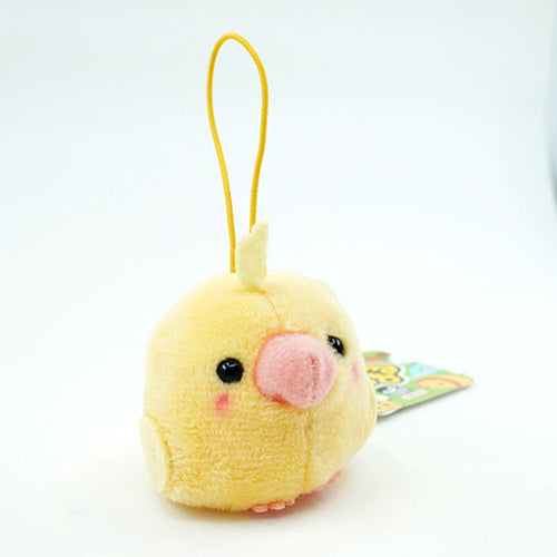 Amuse : Yellow Cockatiel Mini Plush 4.5cm Hanger / Bag Mascot!