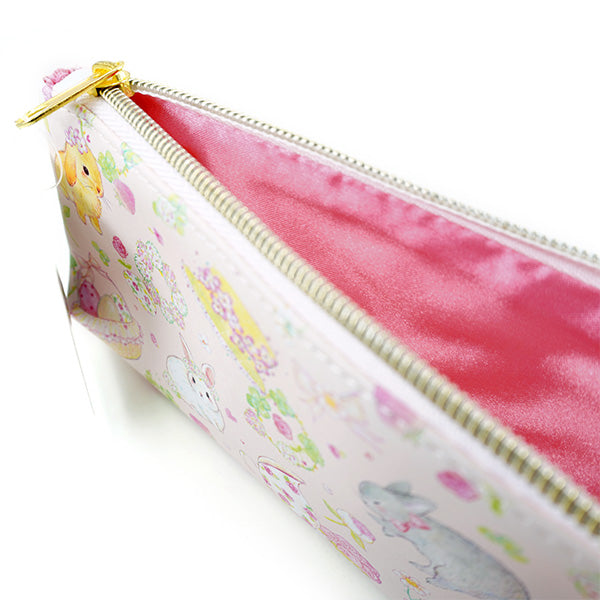 Clothes-Pin : Beautiful Bunnies Pencil Case / Make-up Pouch - Miki Takei