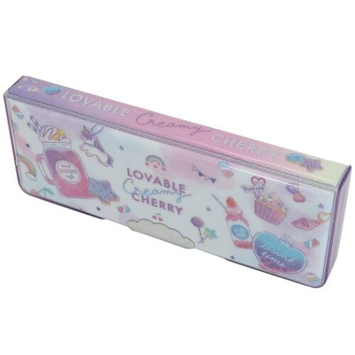 Crux : Lovable Creamy Cherry Deluxe Multi-Compartment Pencil Box / Case