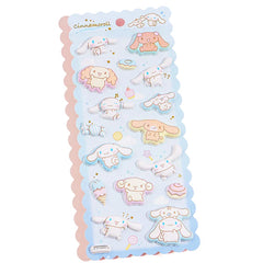 Cute Asian Snack Foods Sparkly Sticker Sheet