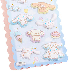 Sanrio : Cinnamoroll Mochimochi Marshmallow Stickers! SUPER PUFFY!