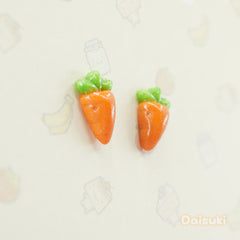 Baby Carrots - Hand-sculpted Earrings