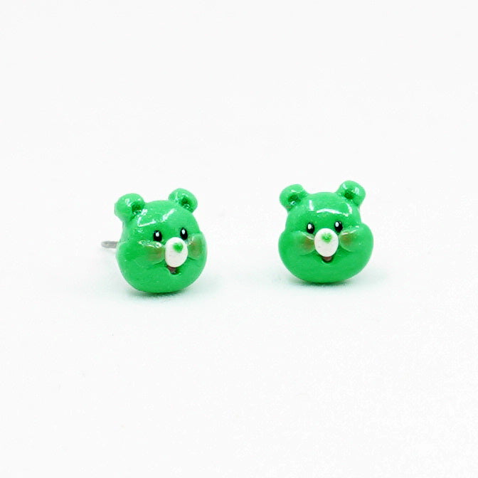 Care Bears Earrings - Mix & Match set of 5 - OR Matching Pair - Hand-sculpted