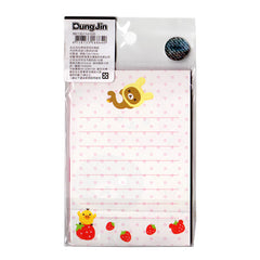 San-X : Rilakkuma & Strawberries MINI letter set!