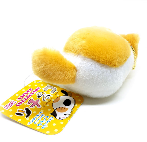 Tsuchineko Light Brown & White Mini Plush 12cm Keyring / Bag Mascot!