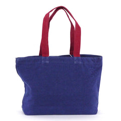 Cute Shiba Shoulder Tote Bag - Navy Blue  26cm x 42cm!